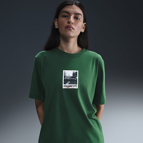 Green Tops and T-Shirts. Nike.com
